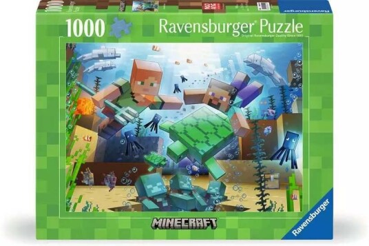 Ravensburger - Puzzle Minecraft Mosaic 1000p 12000421