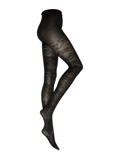 Sneaky Fox Eve Tights - Black - ONE SIZE