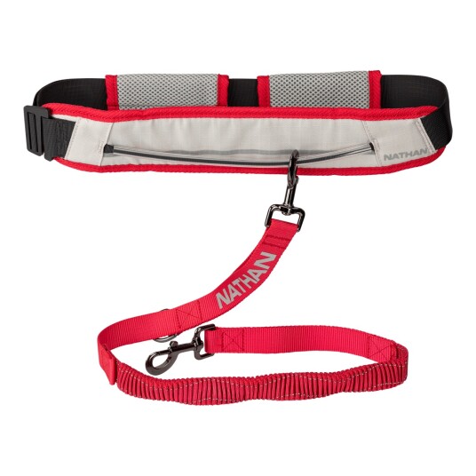 Nathan Run Companion Runner"s Waist Belt + Leash Vapor Blue One size