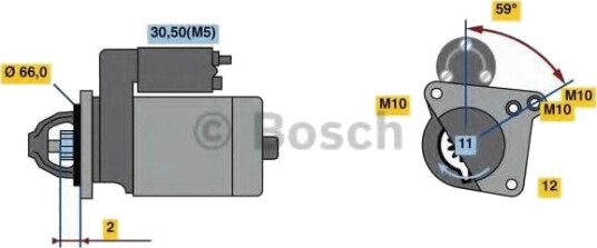 BOSCH 0 986 024 130 Starter