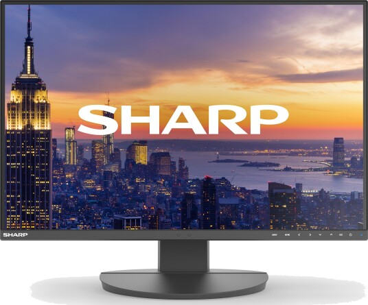 Sharp MultiSync EA242W 24" WUXGA Monitor med USB-C, Sort Sharp MultiSync EA242W 24" WUXGA Monitor med USB-C, Sort