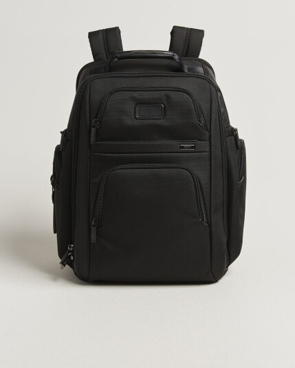 TUMI Alpha 4 Brief Backpack Black