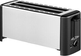 Emerio TO-127549 Rustfri Brødrister 4-skiver 1200W
