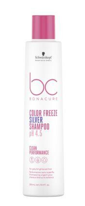 Schwarzkopf Bonacure Silver Shampoo 250ml - pH 4,5 for Farget Hår Schwarzkopf Bonacure Silver Shampoo 250ml - pH 4,5 for Farget Hår