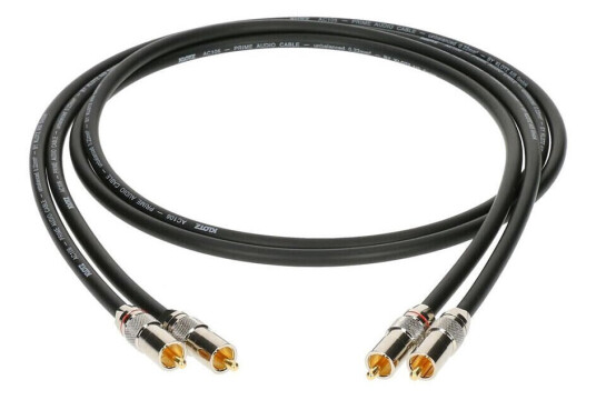 Klotz Dobbel Phonokabel, 2x Rca-2x Rca 10m