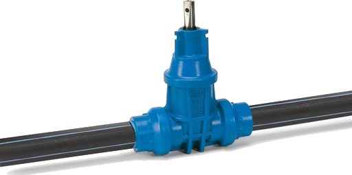 AVK 32 mm POM Grenventil med PE-ben PN16 til Hydraulikk