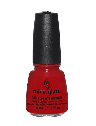China Glaze Nail Lacquer - Red - 14 ml