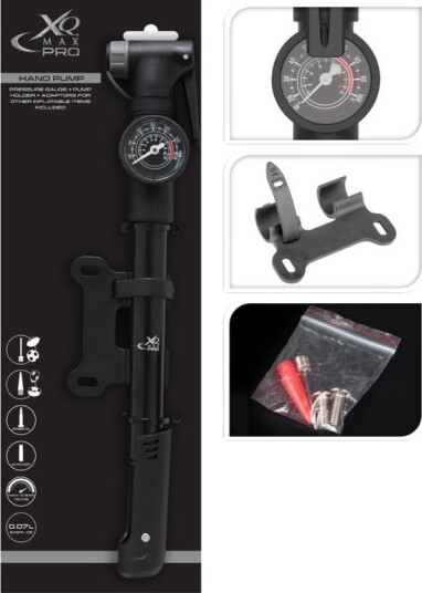 XQ Max Pro Sykkelpumpe 30 cm