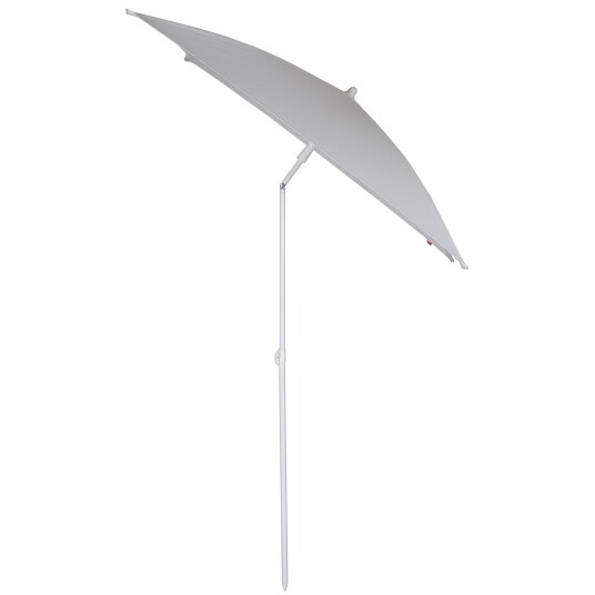 Fiam Elios parasoll 155x155 cm i hvitt/hvitt stål