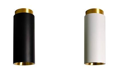 Dcw Éditions DCWéditions Tobo C65 Duo Taklampe Sort/ Hvit