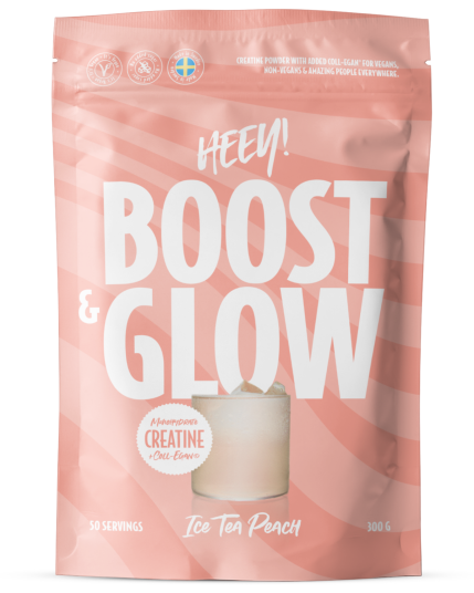 Heey! Boost & Glow Creatine + Collegan Ice Tea Peach 300g Heey! Boost & Glow Creatine + Collegan Ice Tea Peach 300g