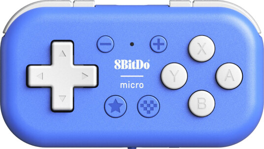 8BitDo Micro Bluetooth Gamepad Blue