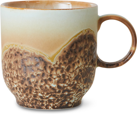 HKliving 70's krus 25 cl Shell