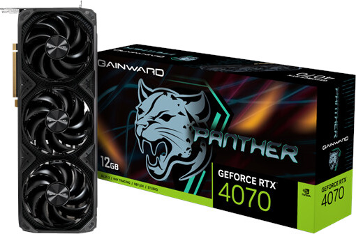 Gainward GeForce RTX 4070 Panther - 12GB GDDR6 RAM - Grafikkort