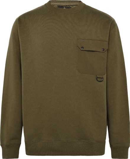 Barbour Barbour Pitt Crew Neck Sweatshirt Khaki green XL