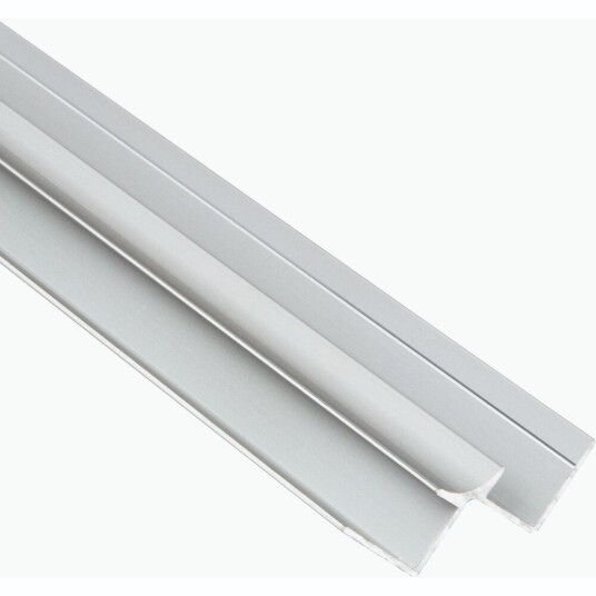 Fibo Hjørnelist Innvendig Aluminium 25mm 25mm 2400mm II Borret