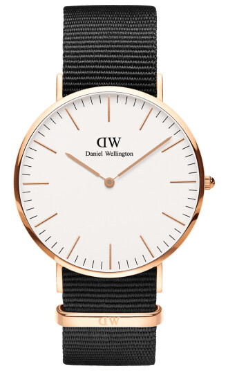 Daniel Wellington DW Klokke Classic Cornwall 40mm Roségull Daniel Wellington DW Klokke Classic Cornwall 40mm Roségull