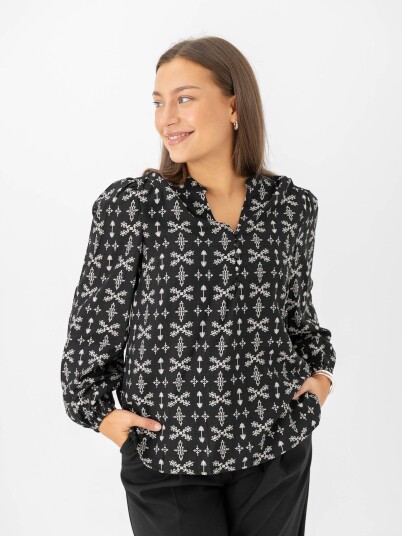 B.YOUNG Igava Blouse Sort 34