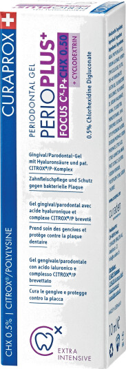Curaprox Perio+ Focus Tanngel 10 ml Curaprox Perio+ Focus Tanngel 10 ml