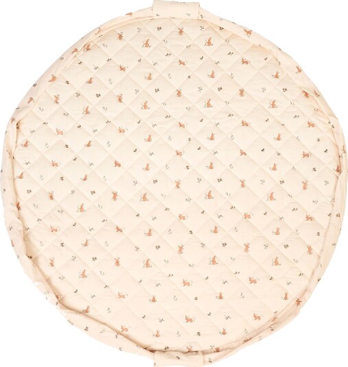 Play&Go Lekematte Ø120 cm Soft Organic Rabbit Play&Go OneSize Lekematte Beige
