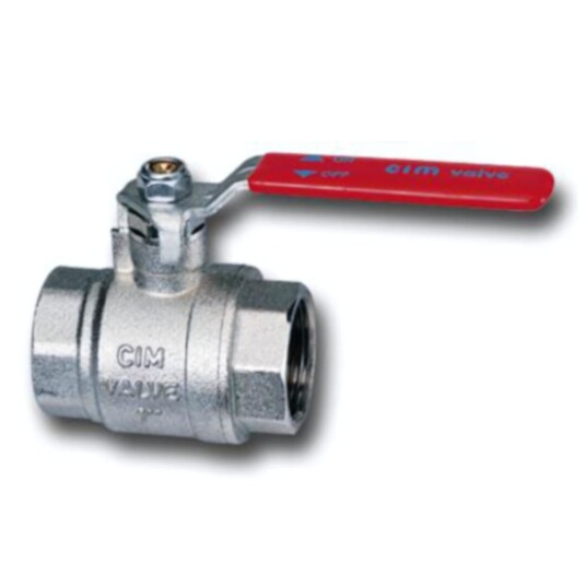 Cimberio CIM 14 Kuleventil med Spak 1/4"