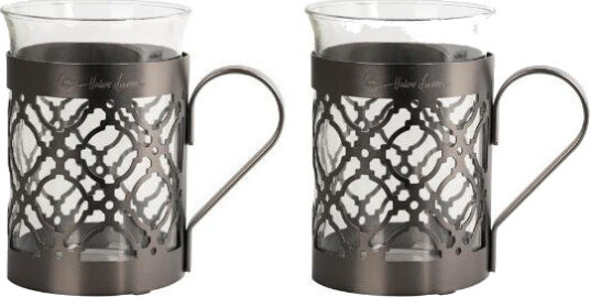 Magnor Cape drinkglass 2 pakk 25 cl gunmetal