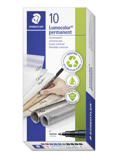 Staedtler Universal pen Lumocolor perm F ass Staedtler Universal pen Lumocolor perm F ass