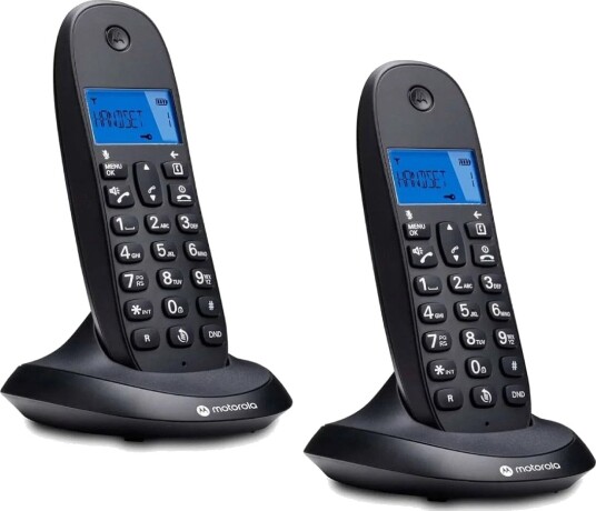 Motorola C1002CB+ DUO Trådløs fasttelefon Svart Motorola C1002CB+ DUO Trådløs fasttelefon Svart