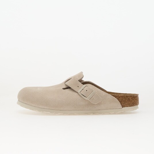 Joggesko Birkenstock Boston Suede Leather Unisex Oyster EUR 39 Joggesko Birkenstock Boston Suede Leather Unisex Oyster EUR 39