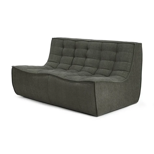 Ethnicraft N701 2 seters sofa Moss