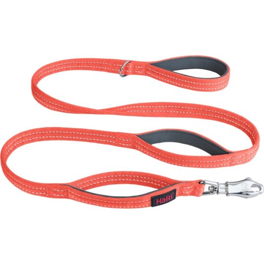 Halti BRIG Safety line for store hunder med polstrede håndtak - Oransje
