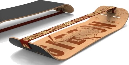 Gibbon Giboard Set Roots Rocker Travelline