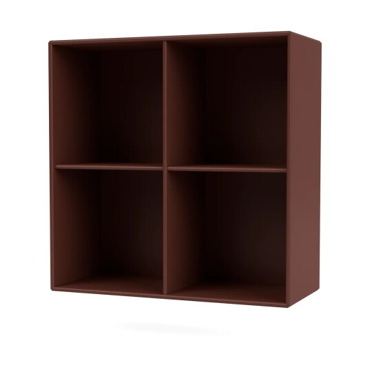 Montana SHOW hylle 69,6x69,6 cm, opphengsskinne 155 Masala