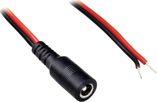 Bkl Electronic Lavspennings Tilkoblingskabel Åpen Ende 2.50 Mm 30.00 Cm 1 Stk