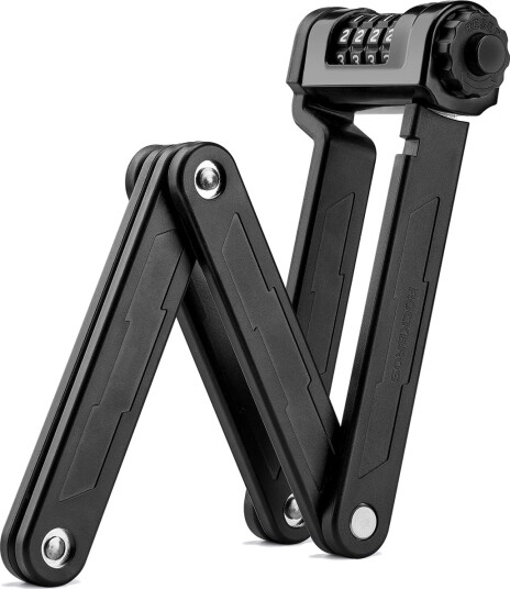 Rockbros Sykkellås Rockbros Lfcxr0085 Lås Med Kode - Svart Rockbros Sykkellås Rockbros Lfcxr0085 Lås Med Kode - Svart