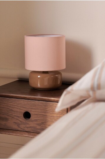 &Home Bordlampe Bobo Brun Bordlamper &Home Bordlampe Bobo Brun Bordlamper