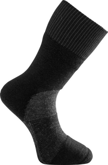 Woolpower Socks Skilled 400 Black/dark Grey 40-44