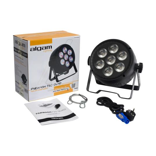 Algam Lighting Parwash730-Quad 7 X 30w Rgbww Led Par Wash