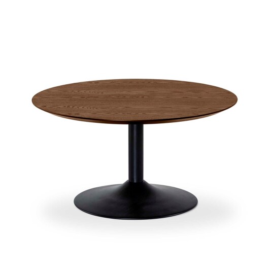 Torkelson Miles soffbord Brun ask/svart 80 cm Brun