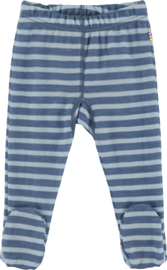 Joha Leggings m. Fot   Ull   Mørkeblå   Joha   50   Leggings Lyseblå Marineblå
