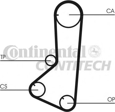 Registerrem CONTITECH CT839