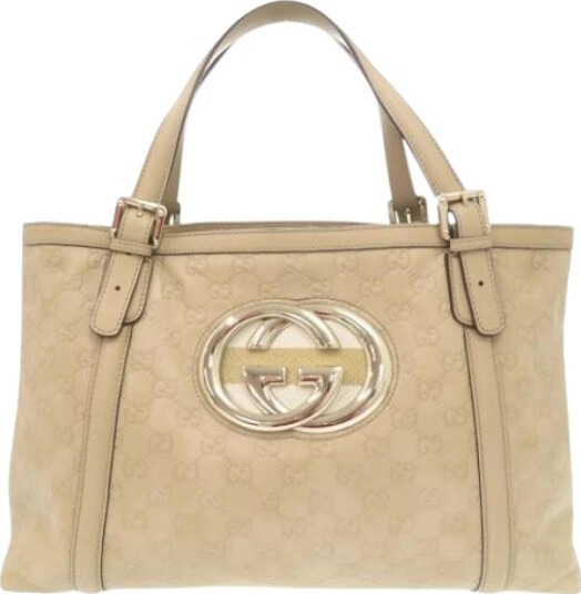 Gucci Vintage Dame Beige Gucci Vintage Dame Beige