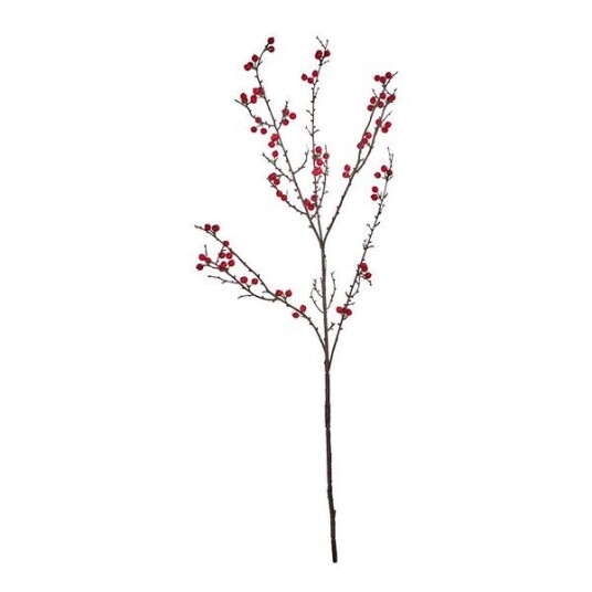 House Doctor Decor kunstig gren 97 cm rød