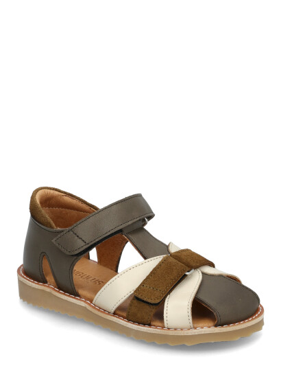 ANGULUS Sandals - Flat  - Closed Toe - Green - 26