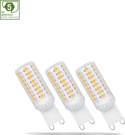 Spectrum LED 3-Pack Dæmpbara G9 LED 4W 3000K Spectrum LED 3-Pack Dæmpbara G9 LED 4W 3000K