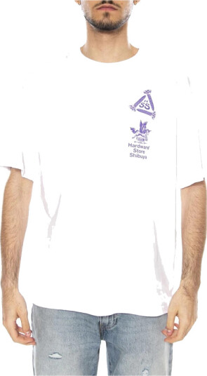 Edwin Hardware Store Shibuya T Shirt White White M Edwin Hardware Store Shibuya T Shirt White White M