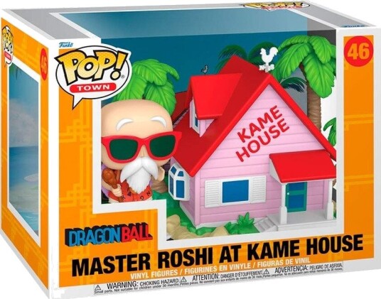 Northix Dragon Ball Master Roshi-figur på Kame House 6-tommers samleobjekt