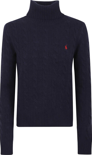 Polo Ralph Lauren Dame Strikkevarer Blå M, Polo Ralph Lauren Dame Strikkevarer Blå M,