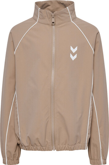 Hummel Treningsjakke   hmlJR Street Tracksuit   Sølv Mink   Hummel   5 6 år (110 116)   Cardigan Beige Hvit