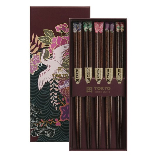 Tokyo Design Studio Tokyo Design Studio Spisepinner 5 pk Japan Flower Tokyo Design Studio Tokyo Design Studio Spisepinner 5 pk Japan Flower